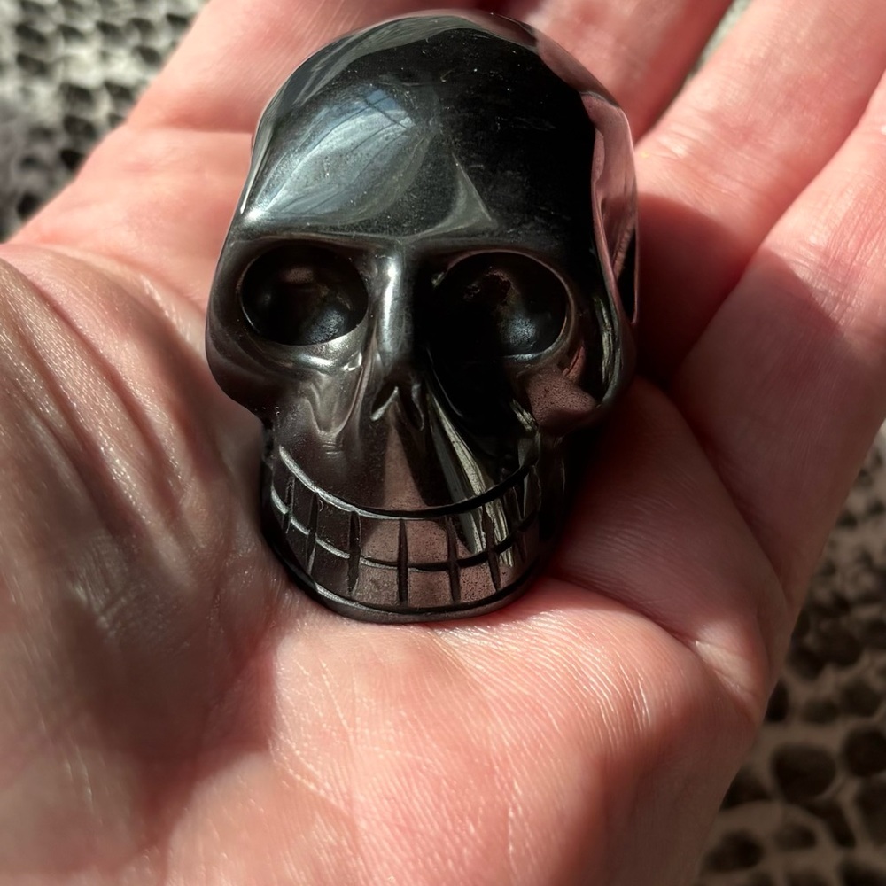 Rock Skull Skeleton Crystal gemstone set (3) - Picture 5 of 13